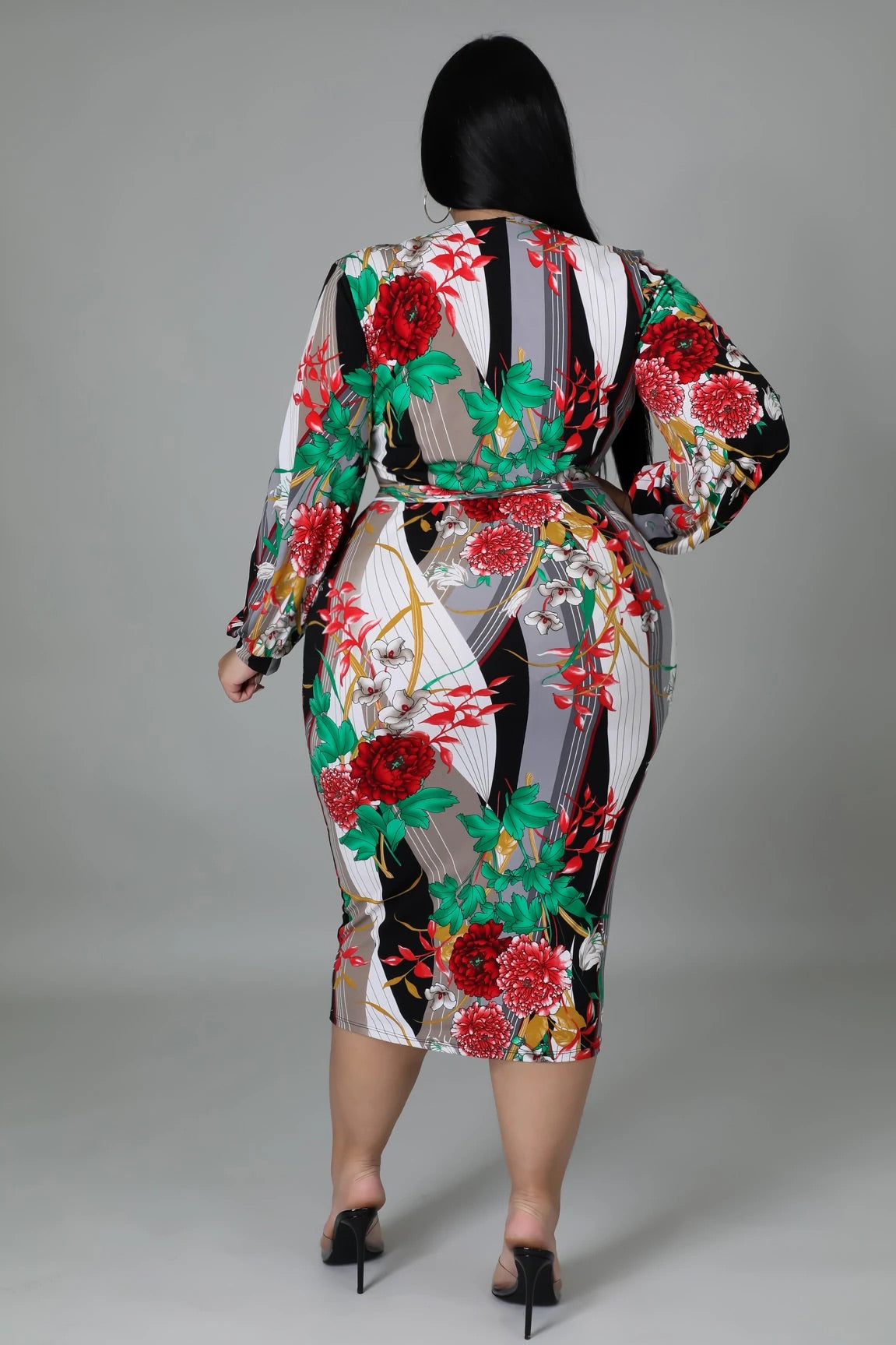 Black Floral Dress