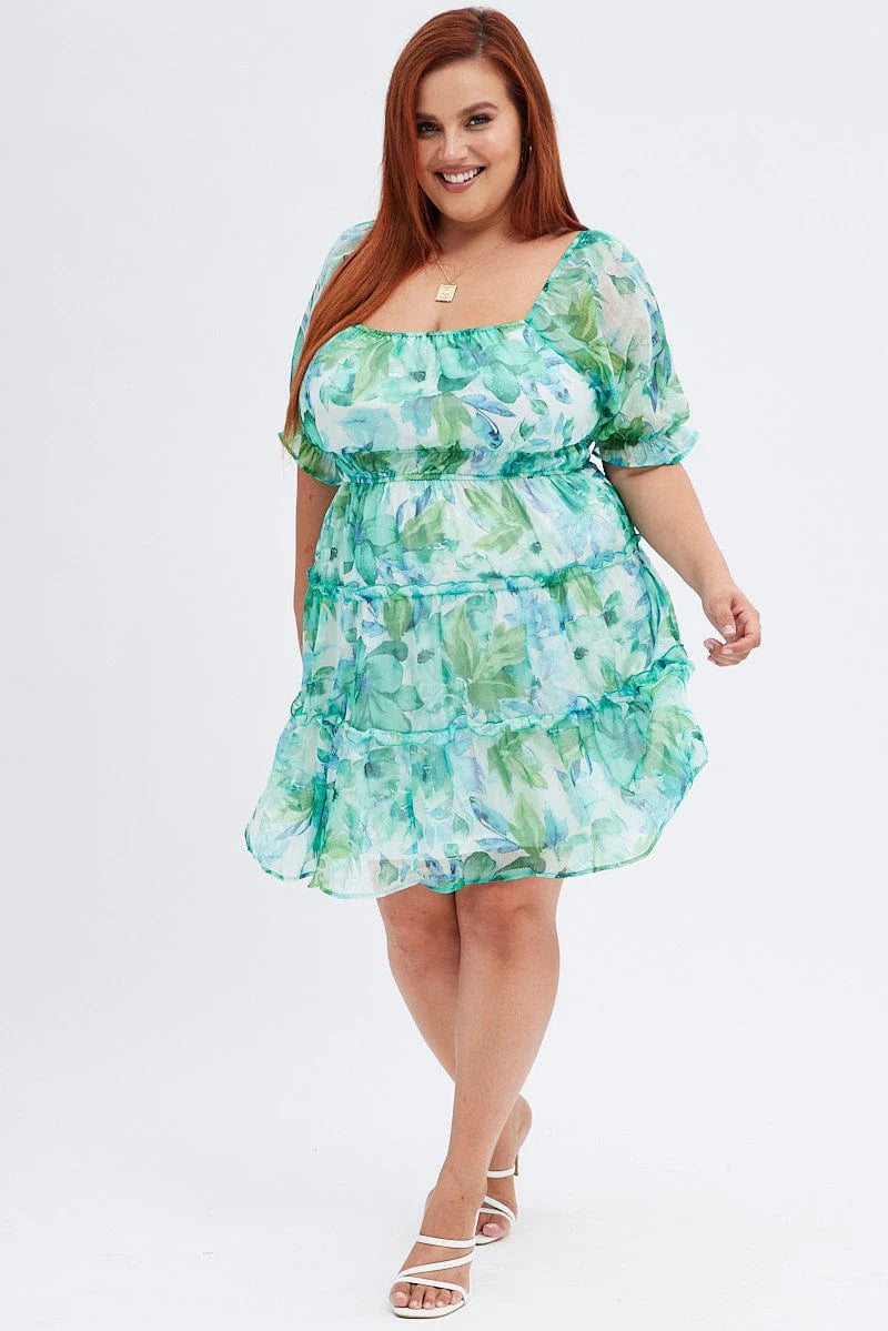 Leslie Floral Dress