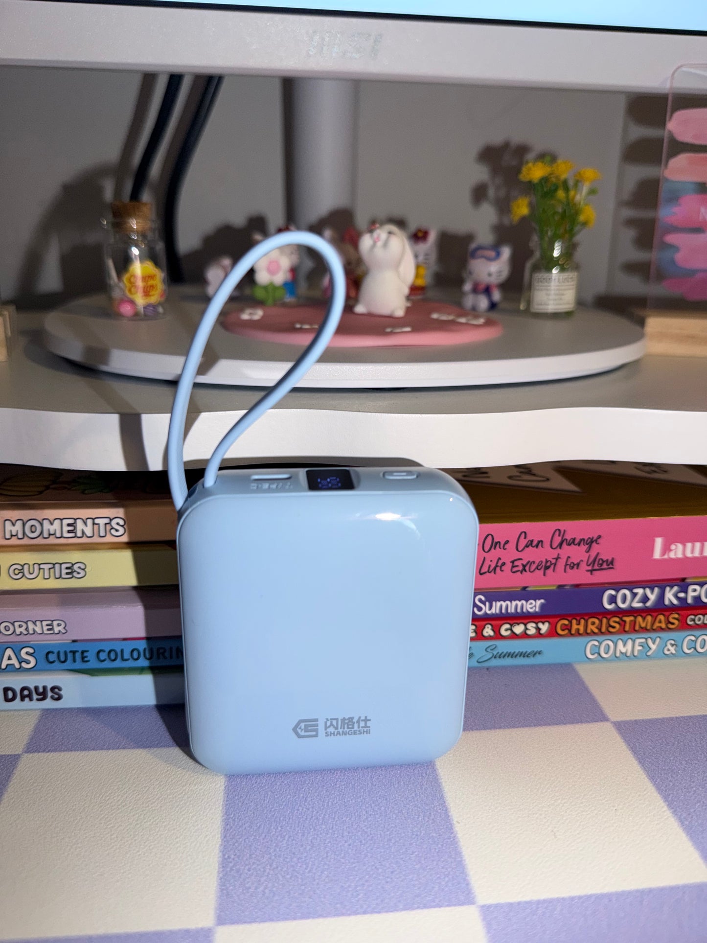 Blue Glow Power bank