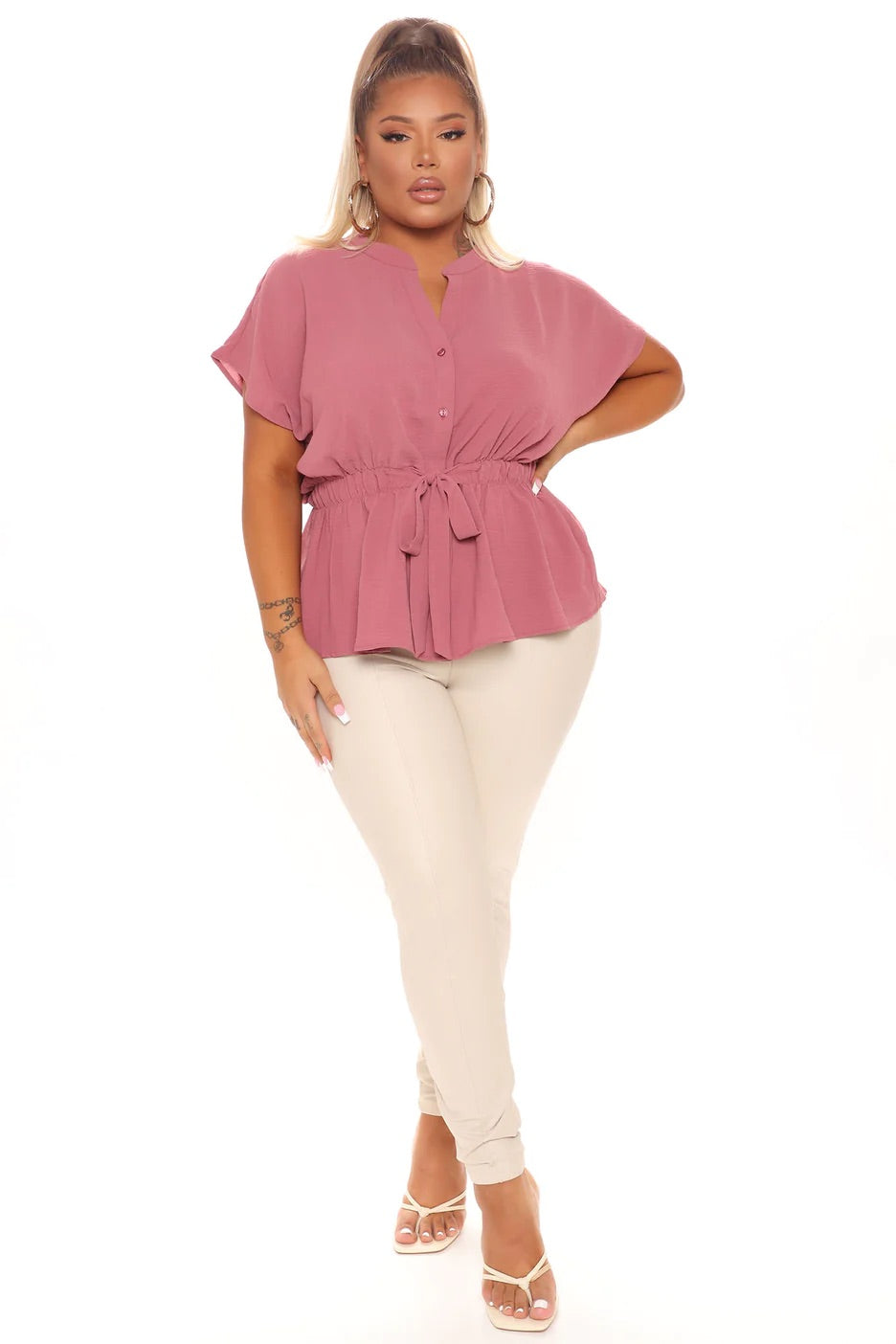 Rose Blouse Top