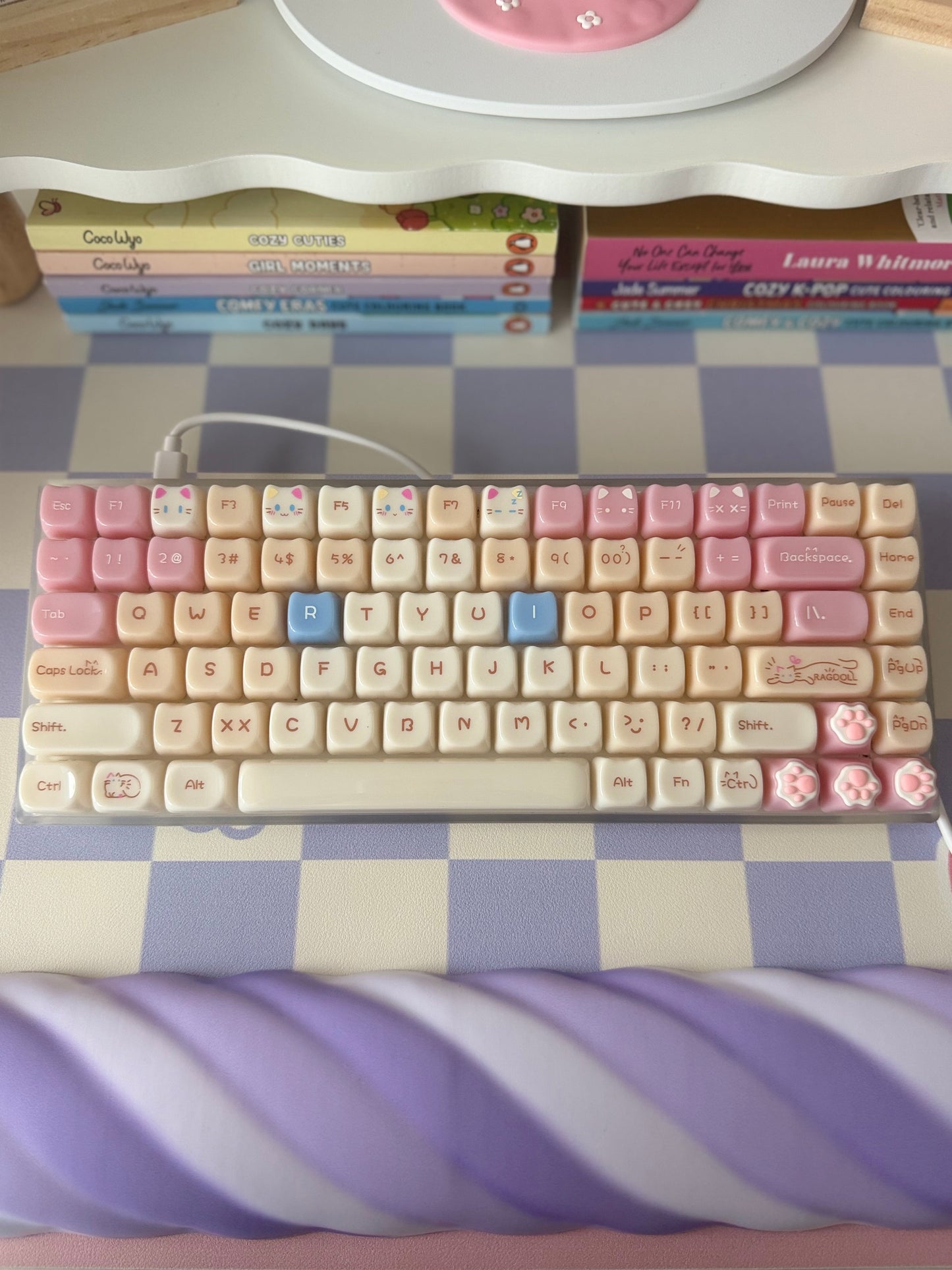 Cotton Candy Kitty AK98 / K840