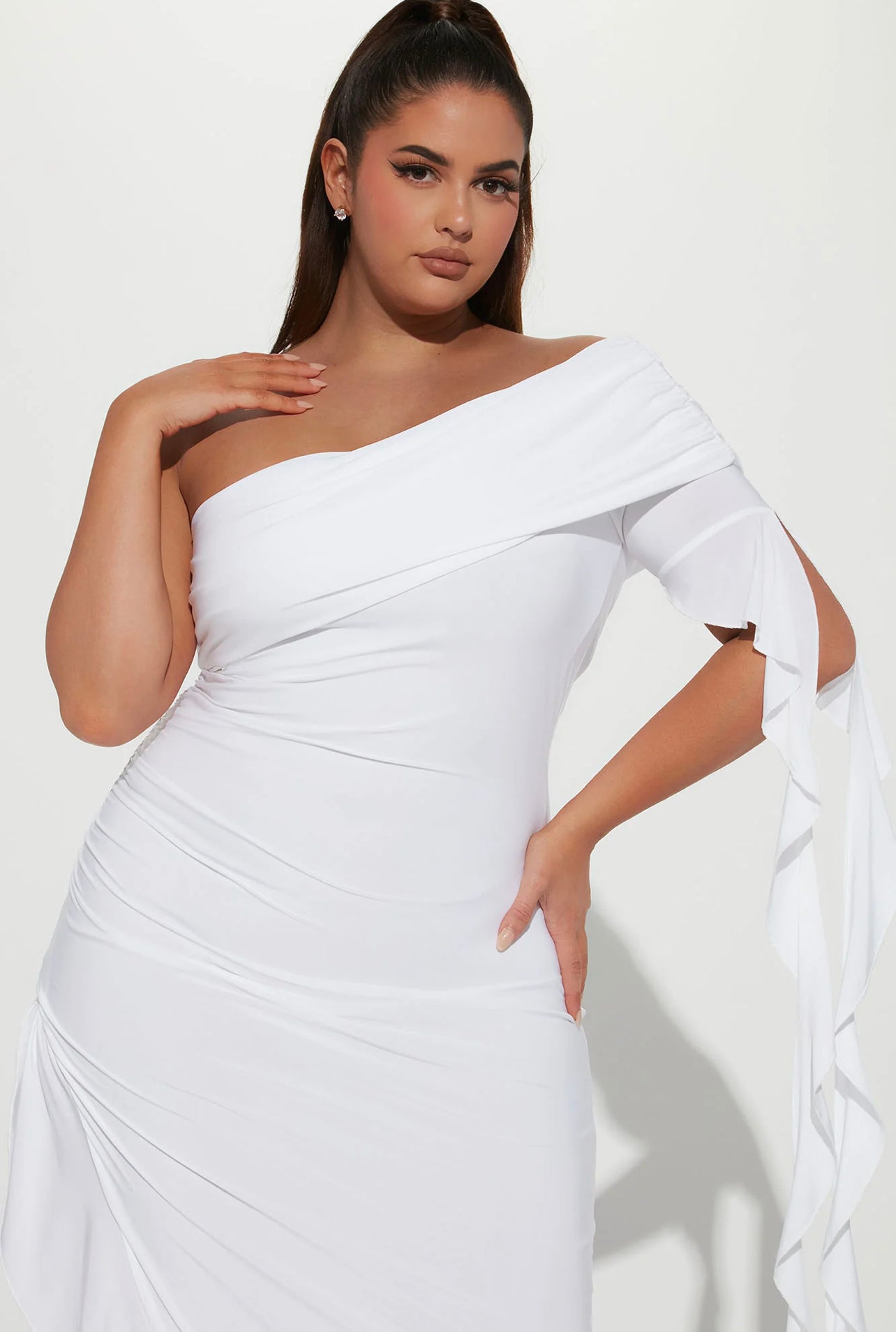 Snowy Midi Dress
