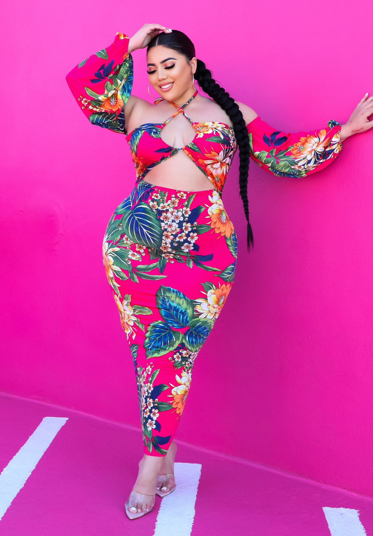 Genevieve Floral Dress