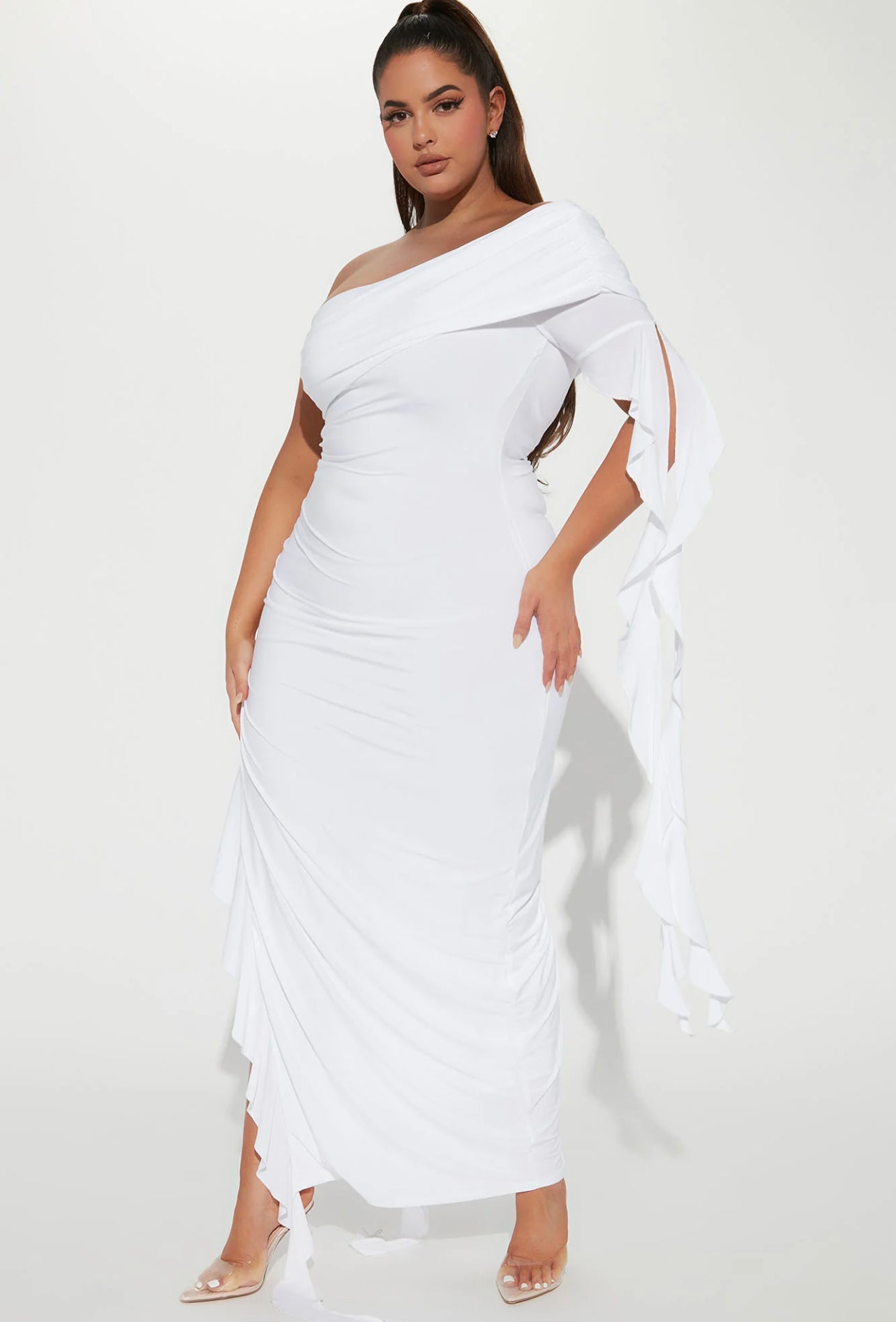 Snowy Midi Dress