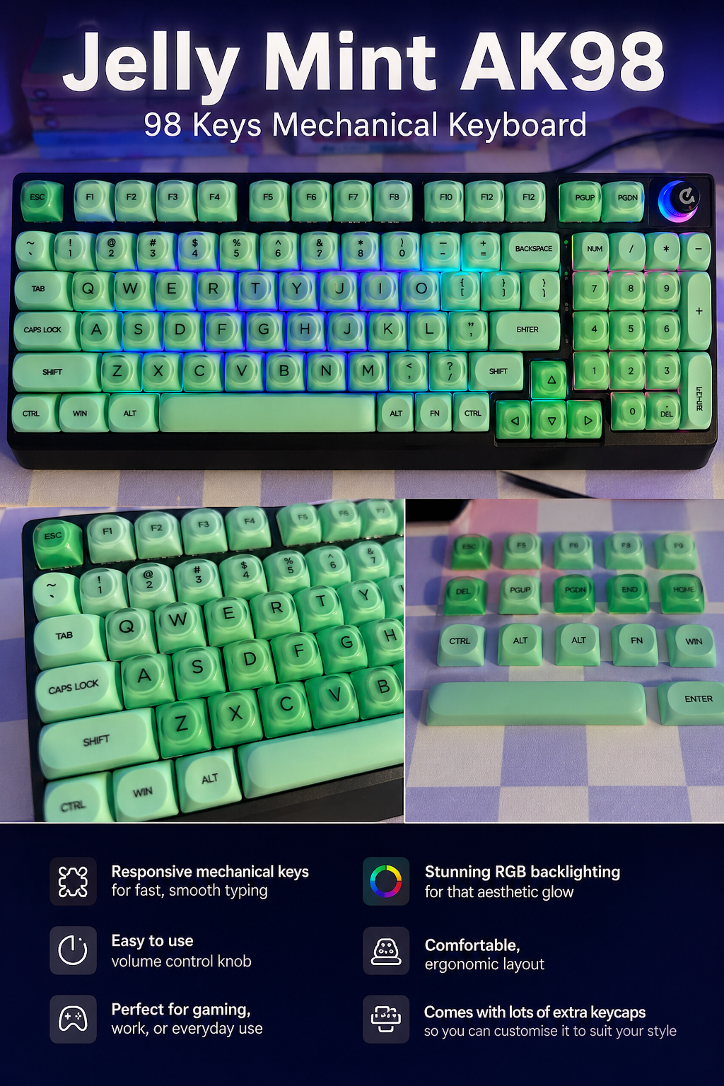 Jelly Mint AK98 / K840