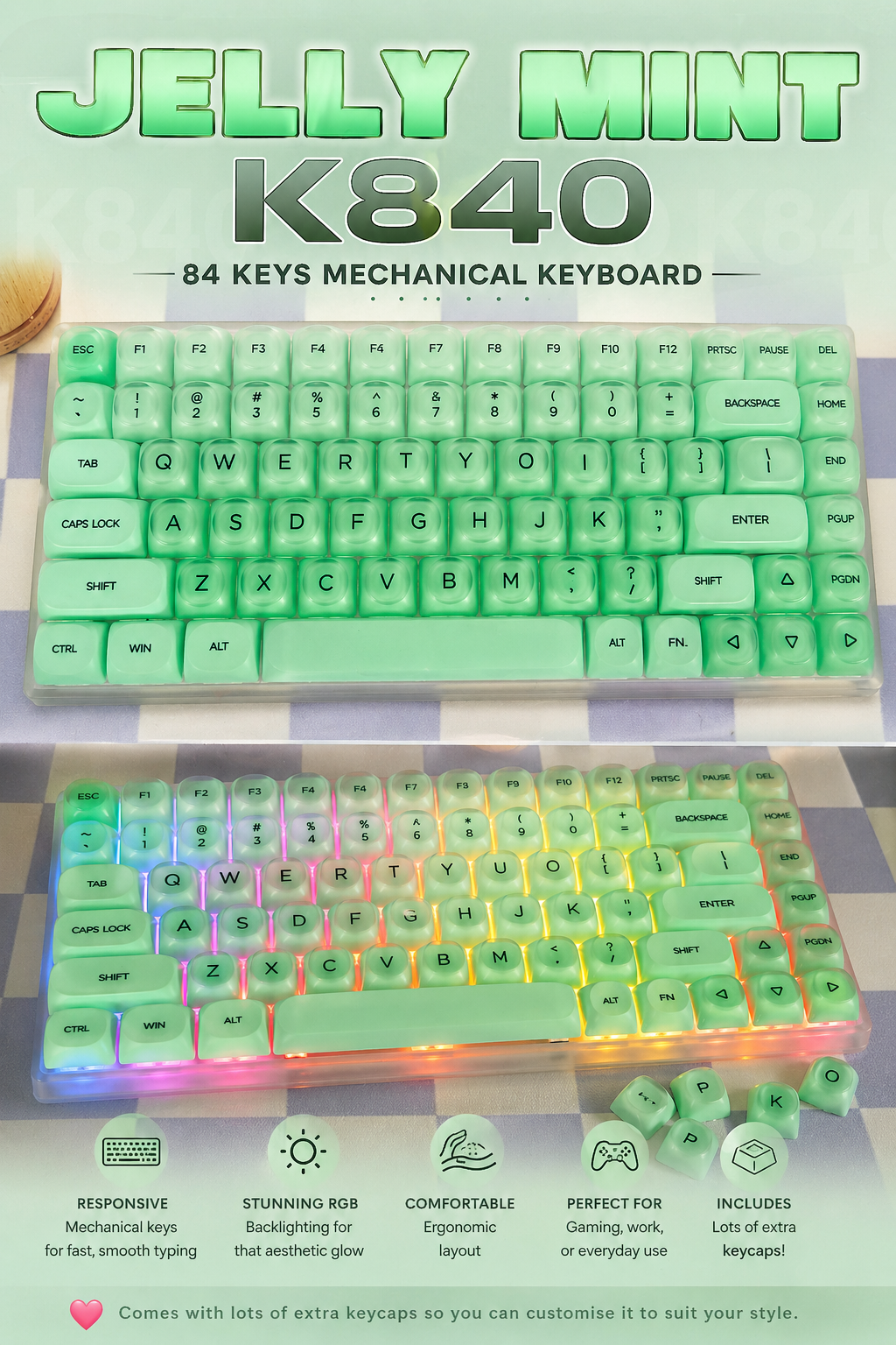 Jelly Mint AK98 / K840