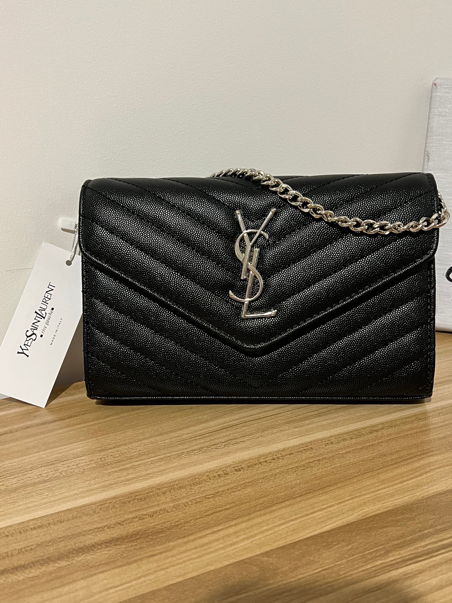 Black Silver Purse