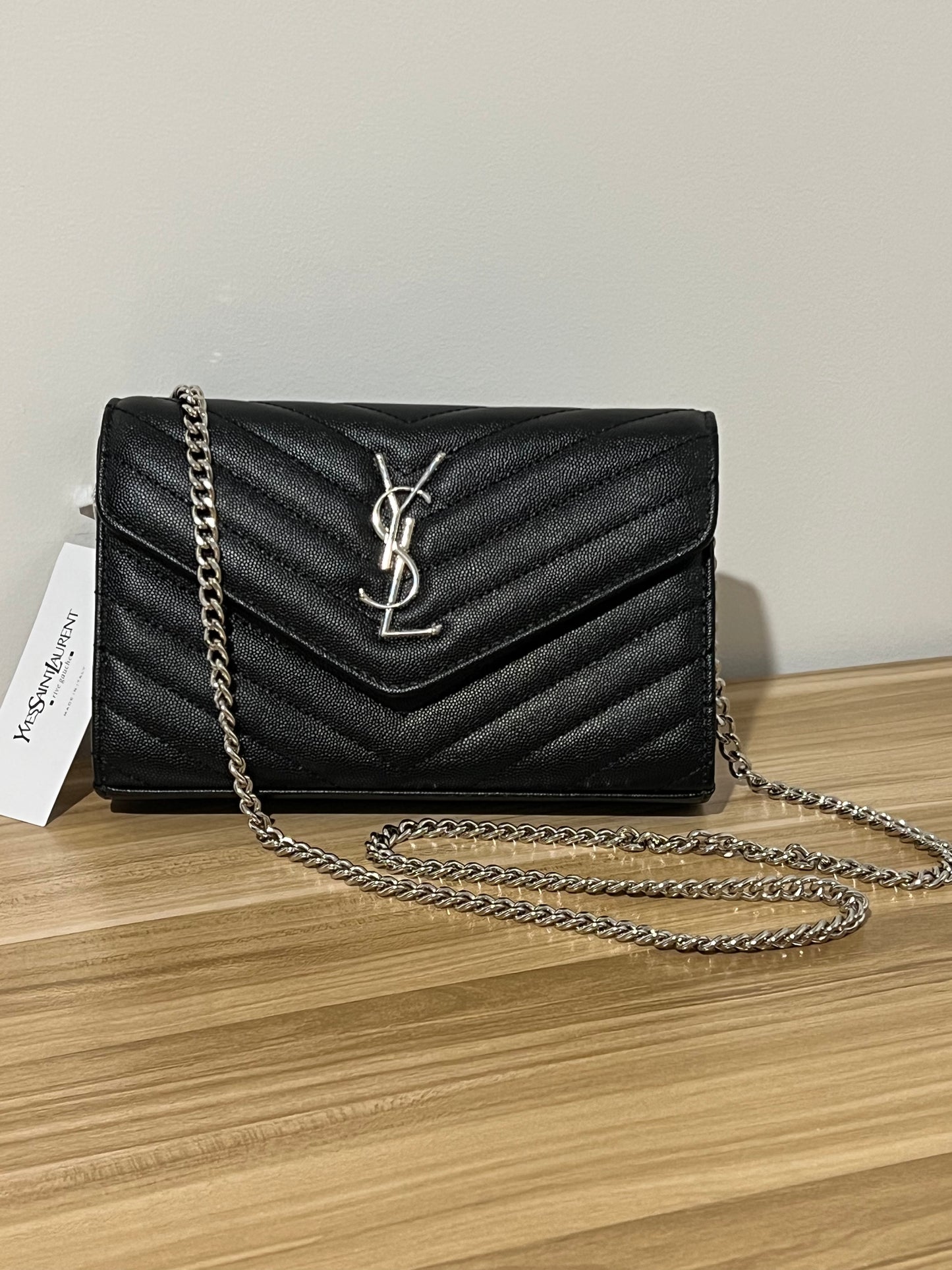 Black Silver Purse