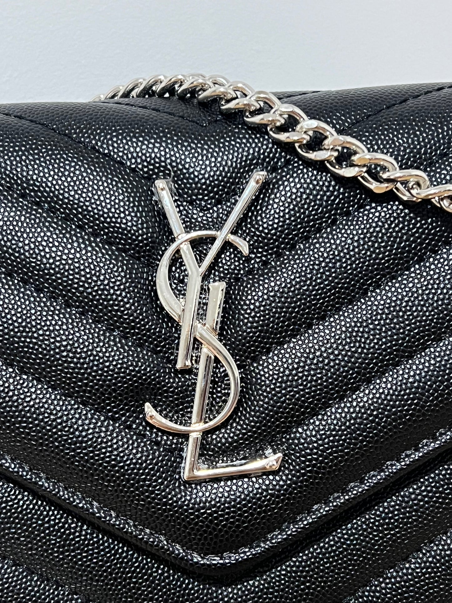 Black Silver Purse
