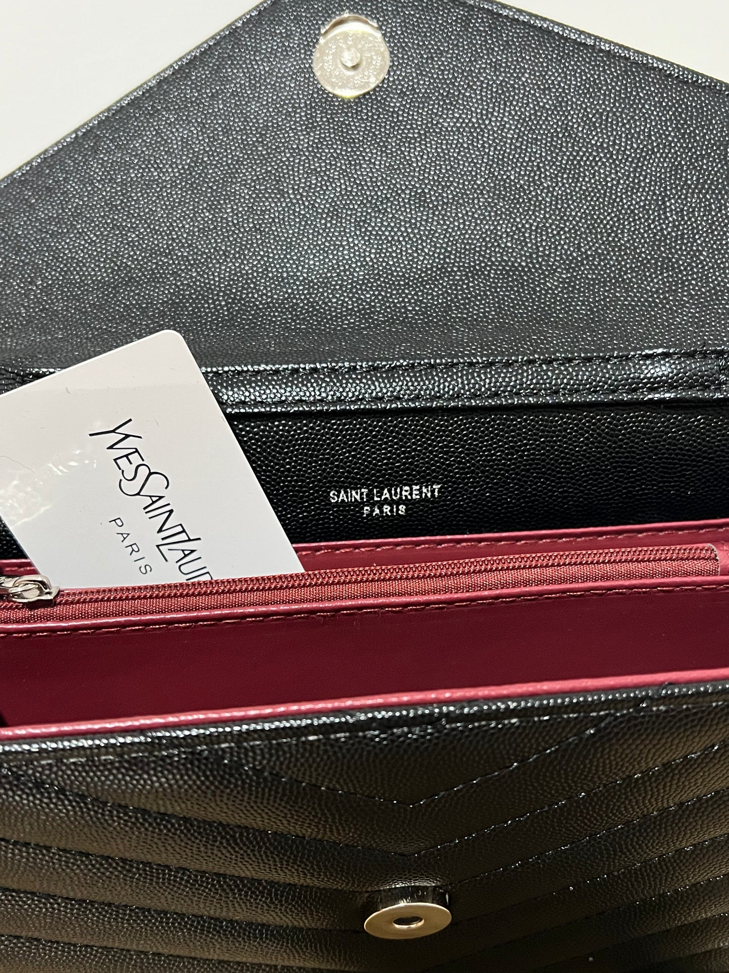 Black Silver Purse