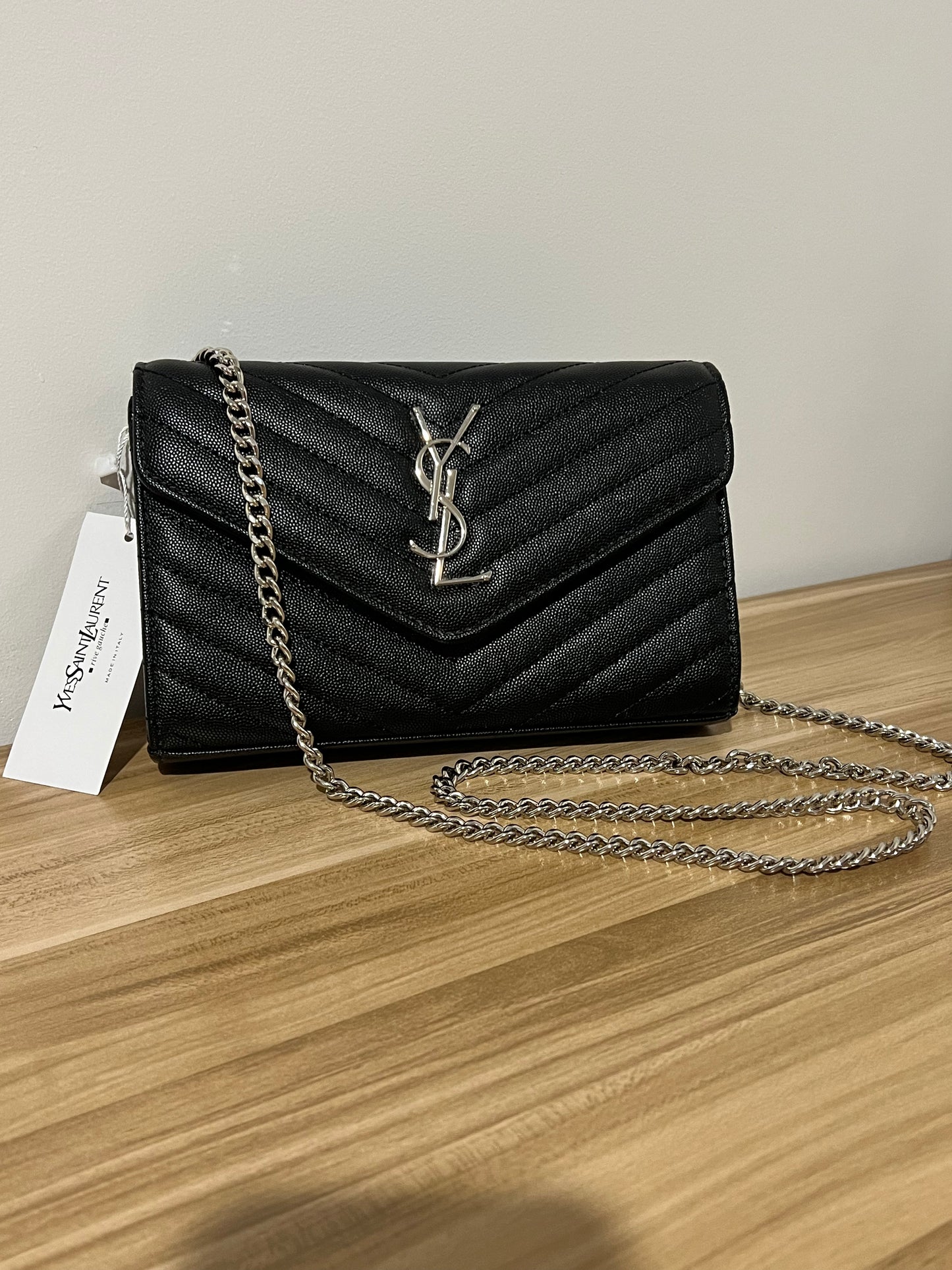 Black Silver Purse