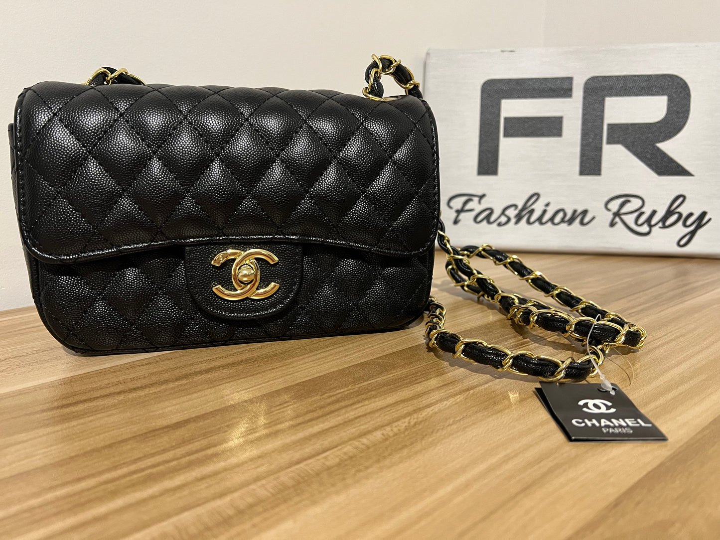 Black Gold Purse
