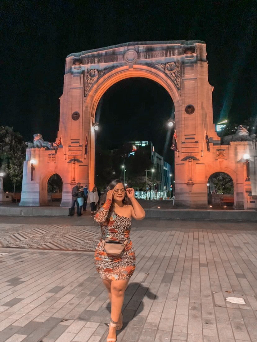 Leopard One Shoulder Dress