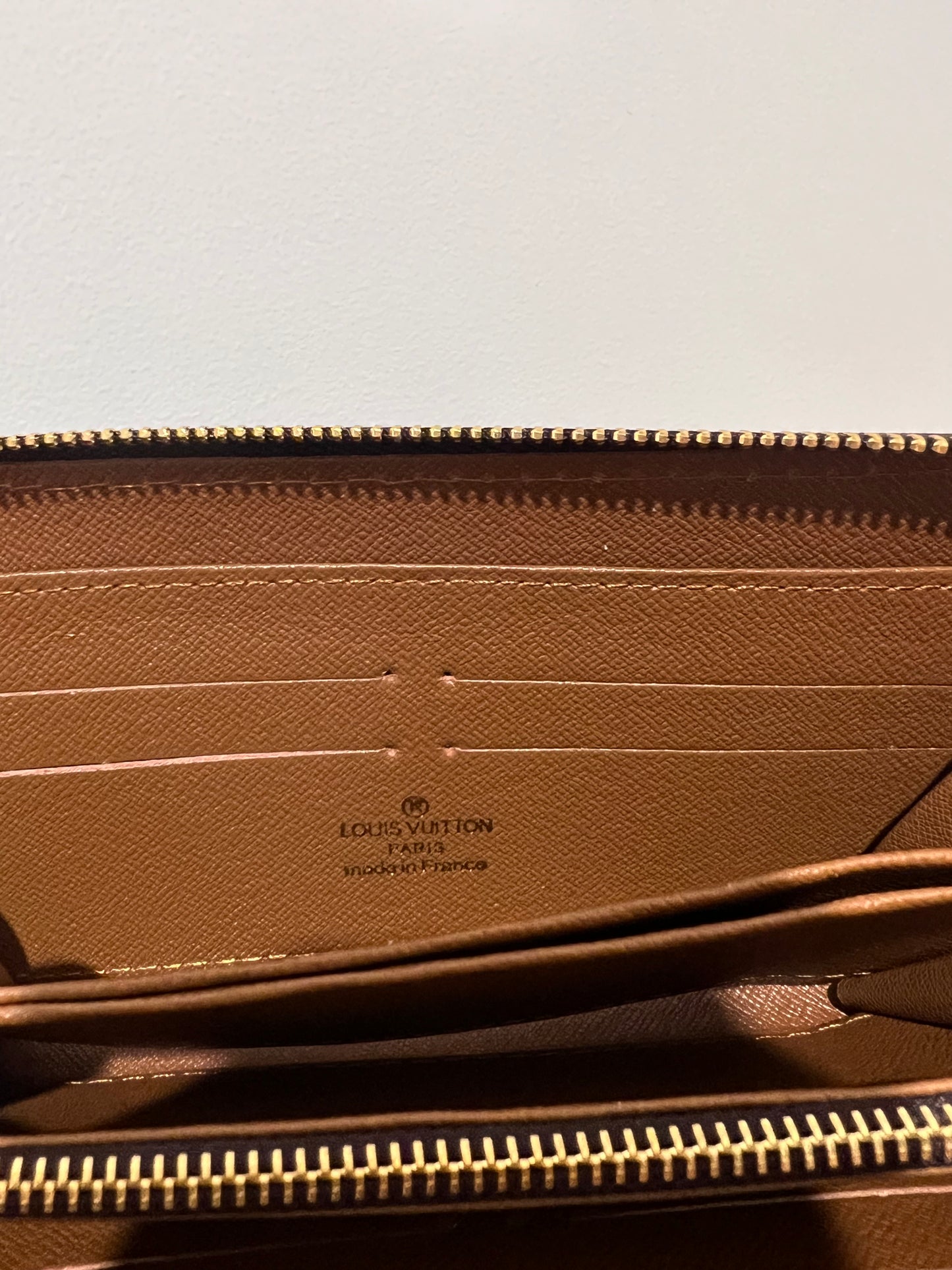 Brown Flower Wallet