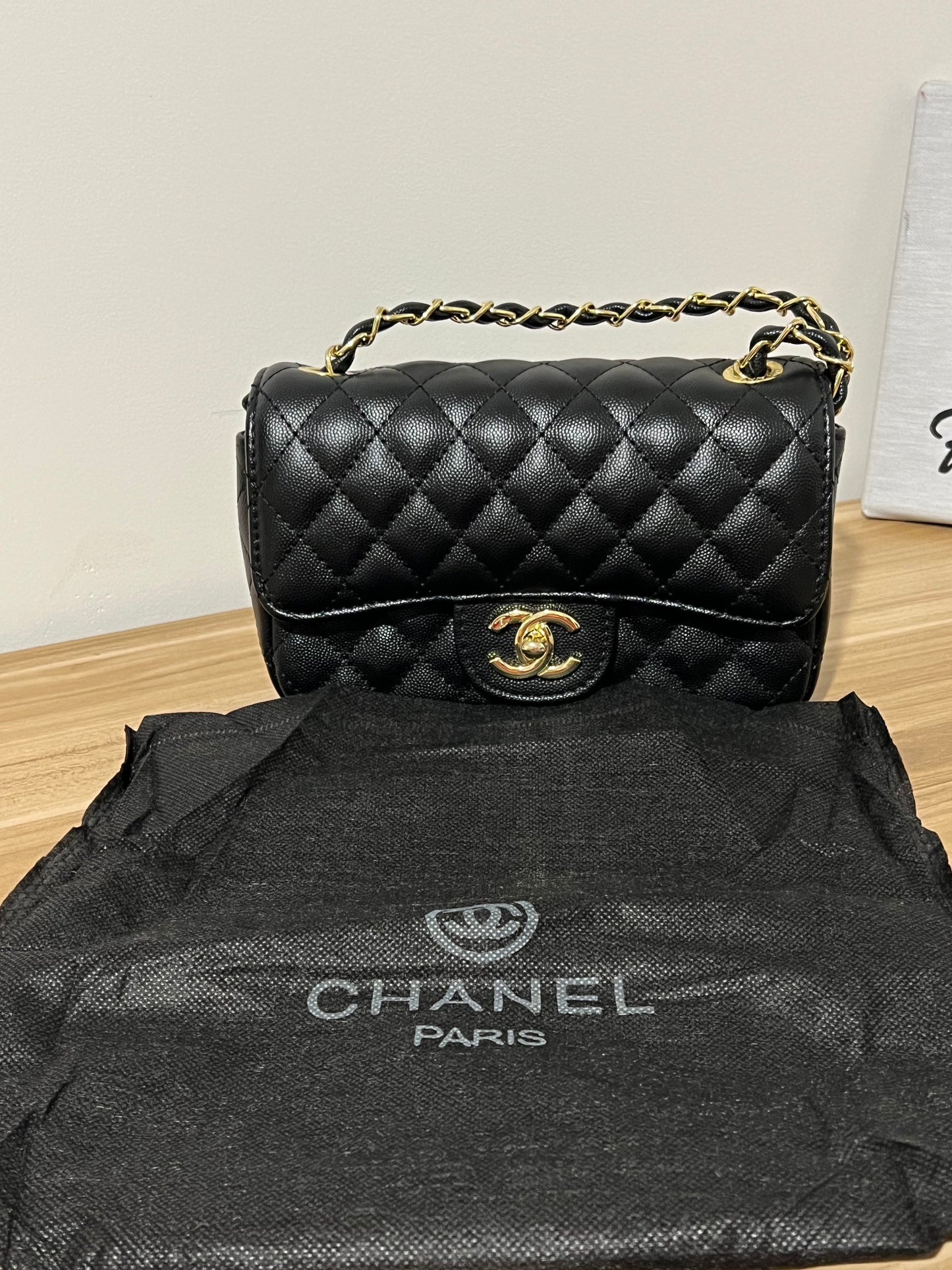 Black Gold Purse