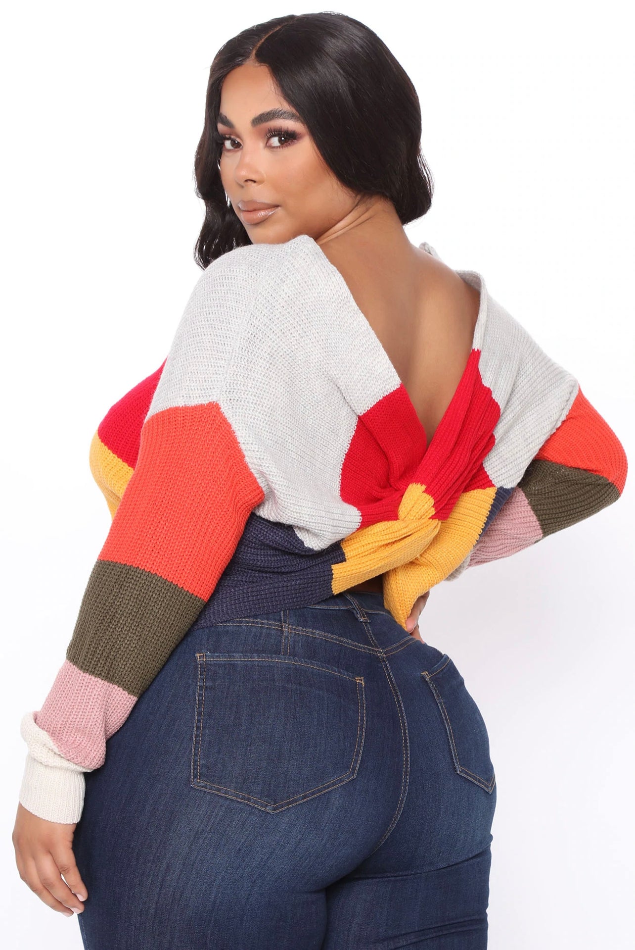 Multi Color Knit Top
