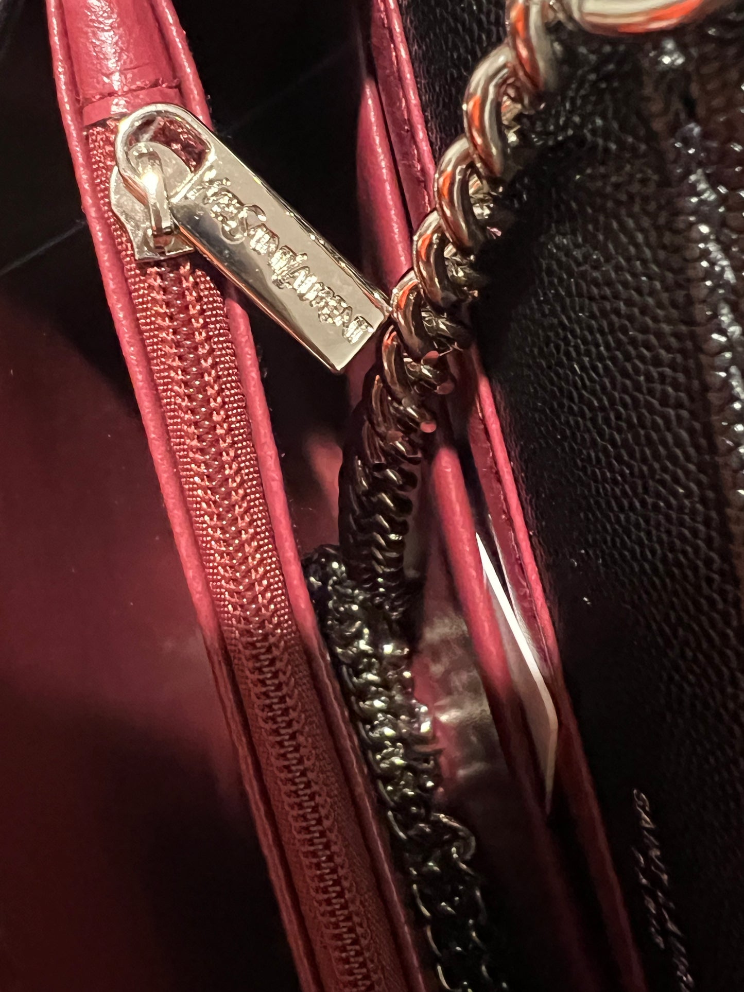 Black Silver Purse