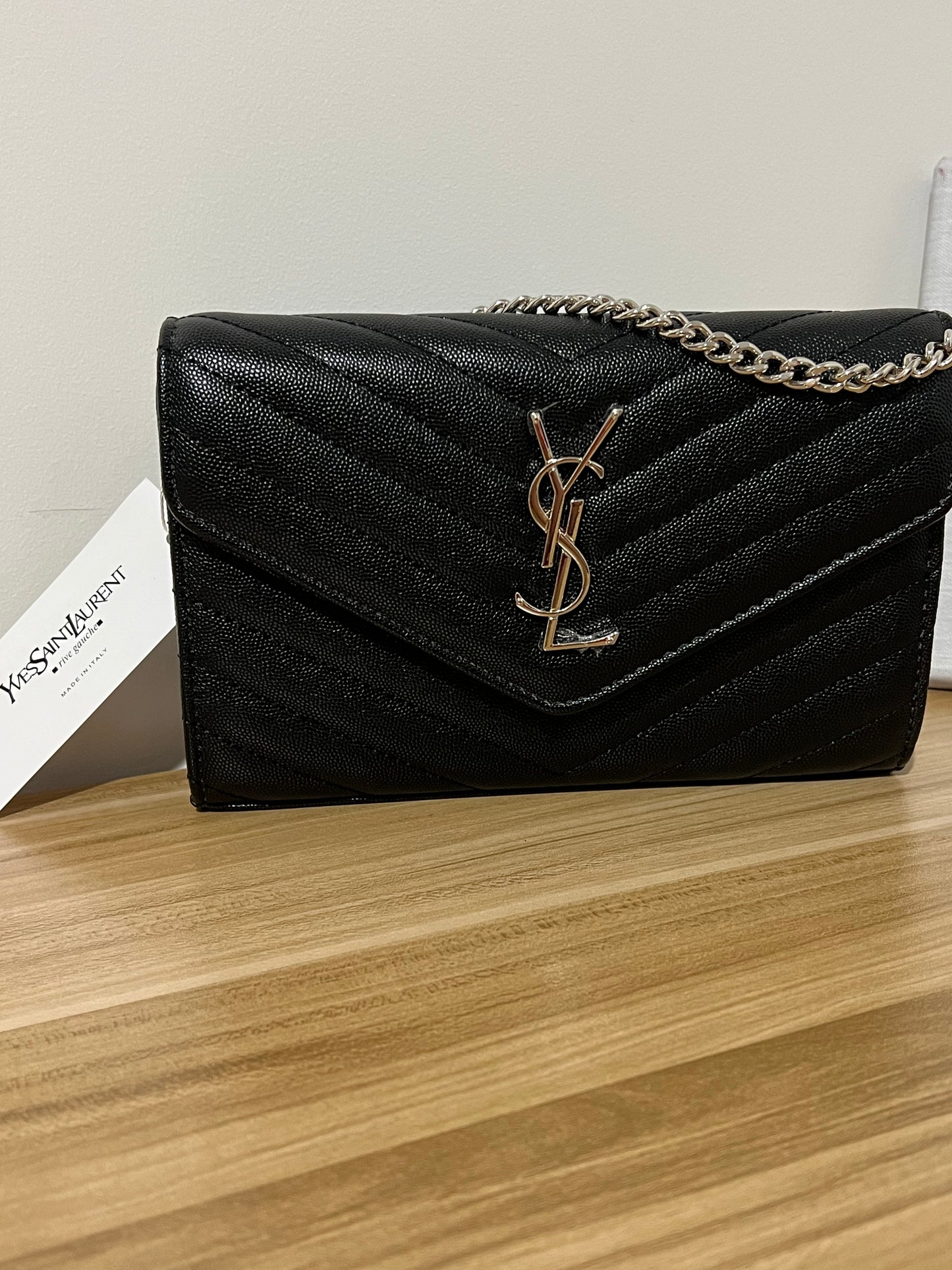 Black Silver Purse